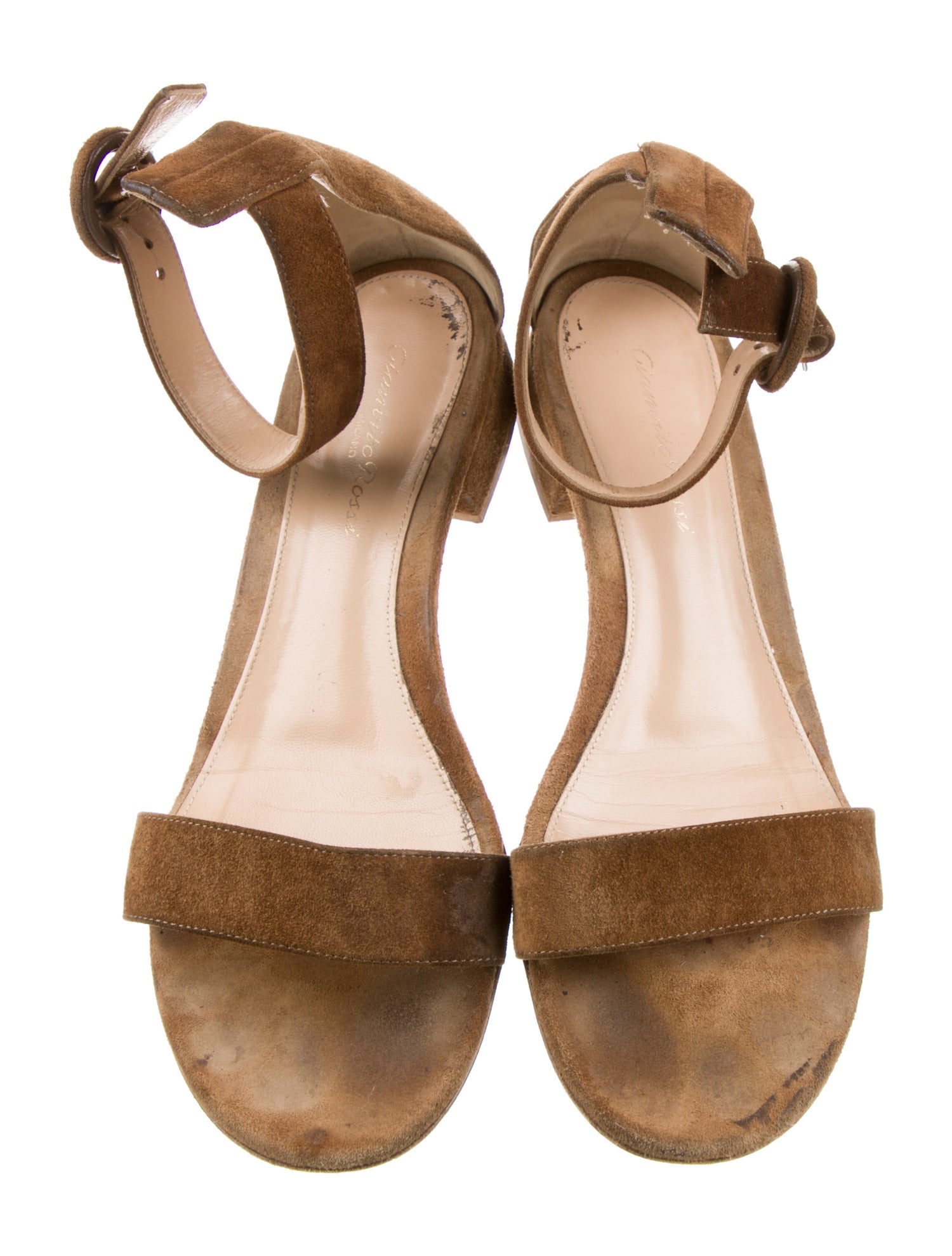 Gianvito Rossi Suede Sandals